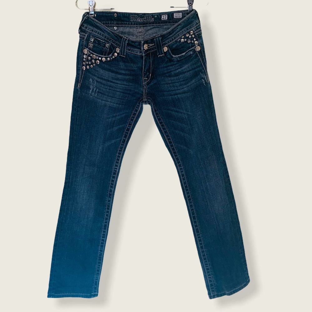 Miss Me Jeans Wmns 27W 27.5L JP5141ST EUC
